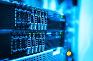 计算机网络服务器图片 蓝色灯光下的网络服务器机箱素材 高清图片 摄影 ...